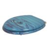 Indulge in Luxury with Our High - Quality Solid Wood Printed Colorful and Thickened Toilet Seat for Home Use
