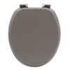 Light Gray Toilet Seat Cover | Premium MDF/PP/EAV Construction