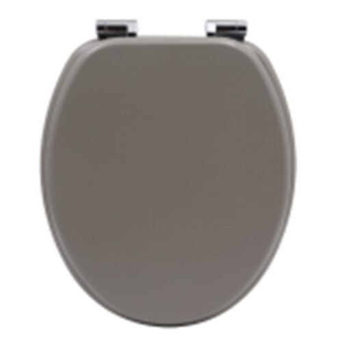 Light Gray Toilet Seat Cover | Premium MDF/PP/EAV Construction
