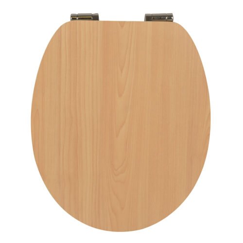Premium Plywood Toilet Seat in Natural Wood Grain  Durable & Stylish
