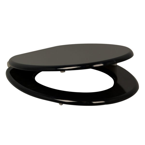 Modern Deep Blue Toilet Seat Cover – Premium MDF/PP/EAV Construction for Hotels & Homes