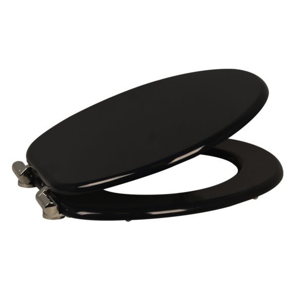 Modern Deep Blue Toilet Seat Cover – Premium MDF/PP/EAV Construction for Hotels & Homes