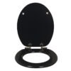 Modern Deep Blue Toilet Seat Cover – Premium MDF/PP/EAV Construction for Hotels & Homes